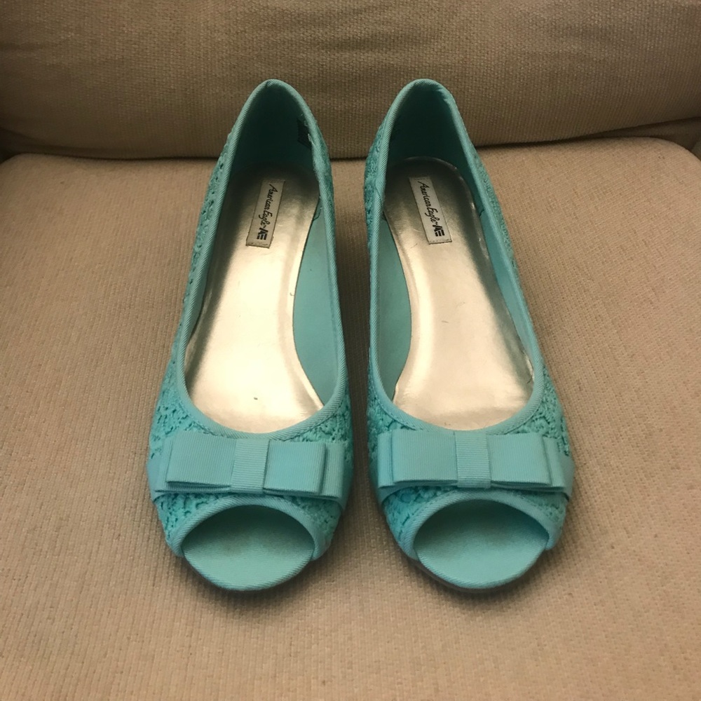 Mint green heels 👠